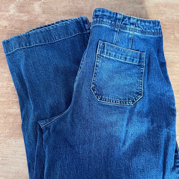 Wide Leg Crop Jeans, size 6 - Picture 8 of 8